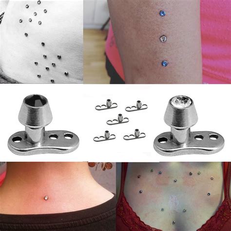 piercing tra il seno|Microdermal piercing: cos’è, come si applica e rischi